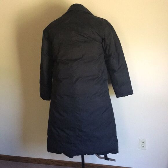 Lands’ End Down Long Parka Jacket Size Medium - Picture 3 of 11